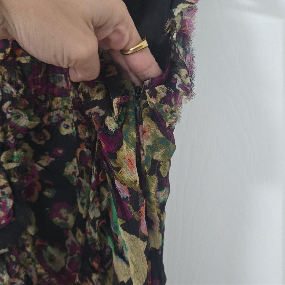 Ulla Johnson Silk Avrelie Sleeveless Floral Midi Dress Size XS - Picture 9 of 13
